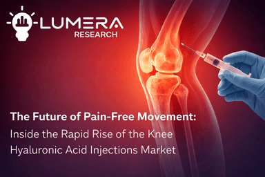 Illustration accompanying: The Future of Pain-Free Movement: Inside the Rapid Rise of the Knee Hyaluronic Acid Injections Market